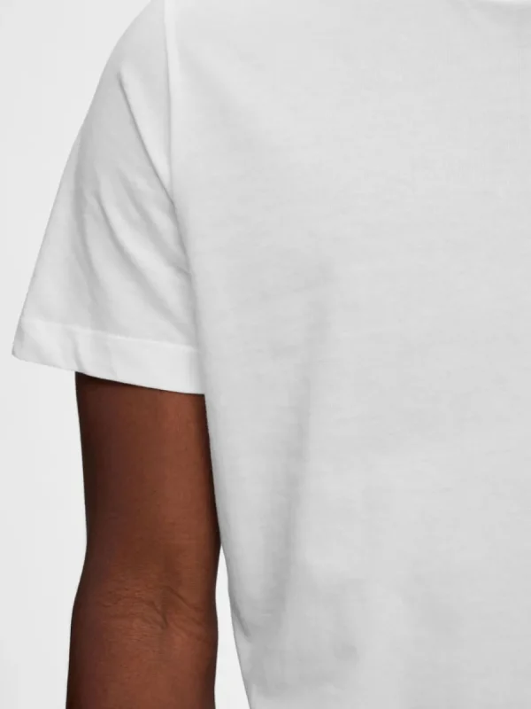 SELECTED 3-PACK BOMULL T-SHIRT Black New