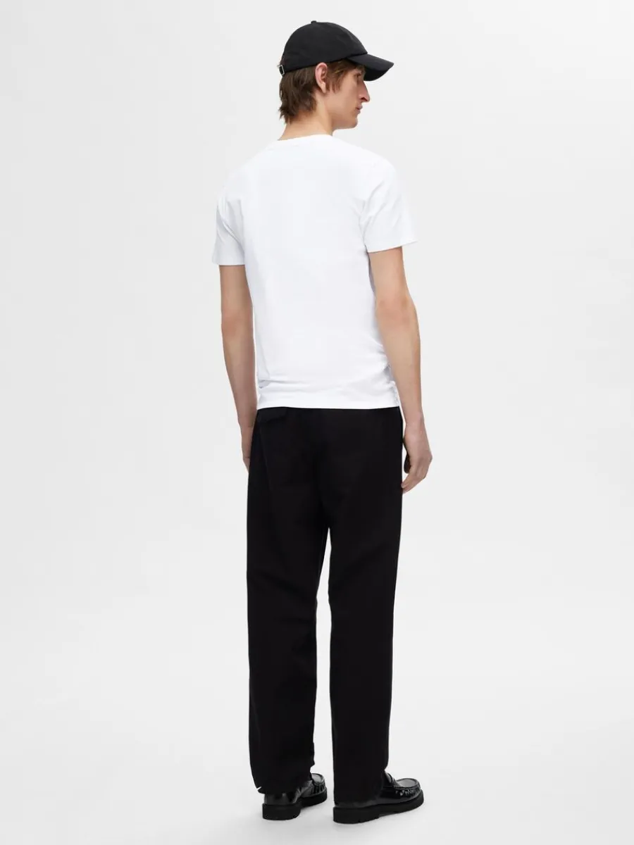pack_bomull_tshirt_4-1.webp SELECTED 3-PACK BOMULL T-SHIRT White Outlet