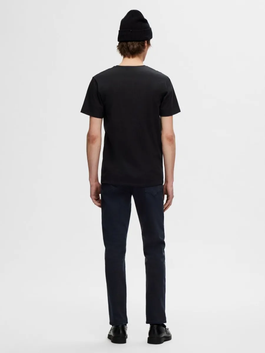 pack_bomull_tshirt_4-2.webp SELECTED 3-PACK BOMULL T-SHIRT Black Sale