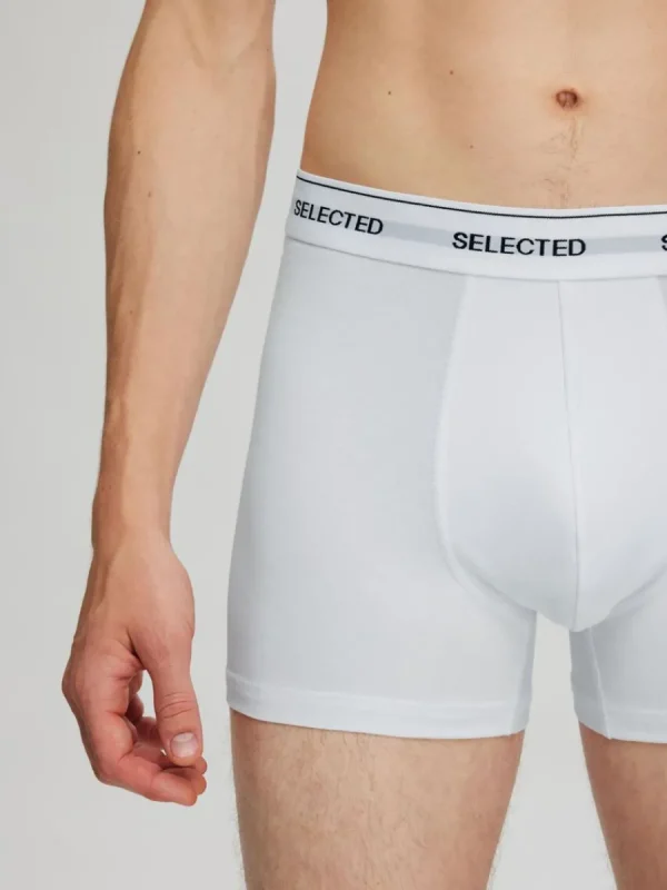 SELECTED 3-PACK KALSONGER White Clearance