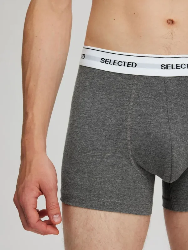 SELECTED 5-PACK KALSONGER Grey Flash Sale