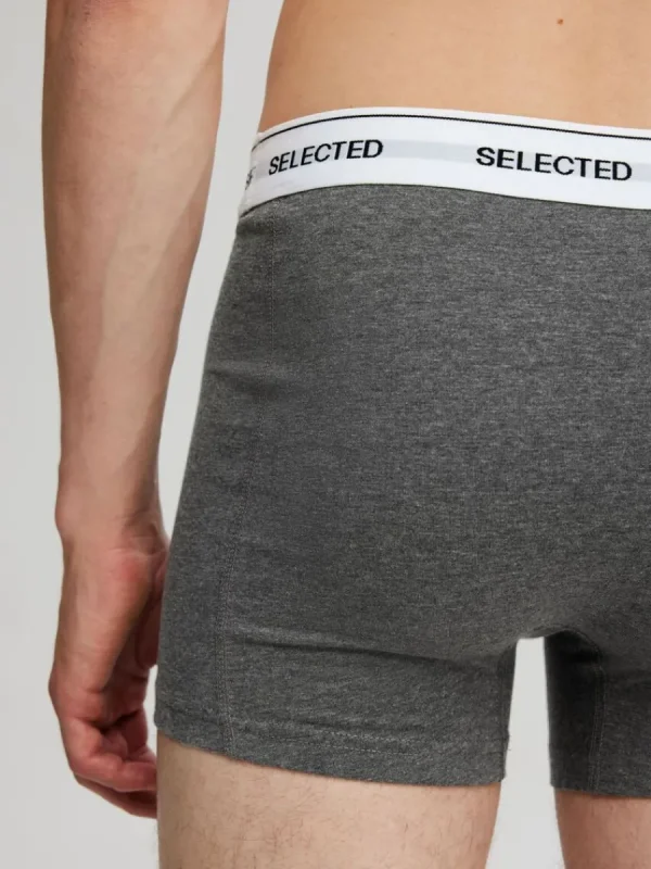 SELECTED 5-PACK KALSONGER Grey Flash Sale