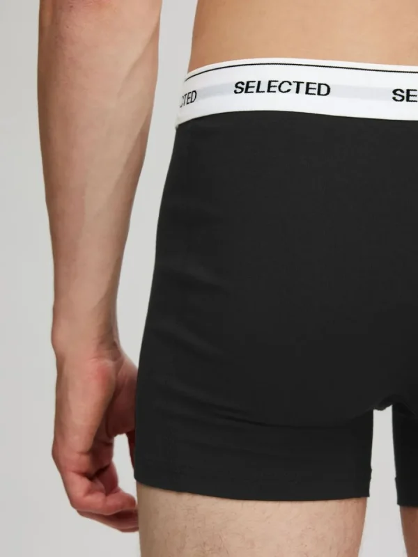 SELECTED 5-PACK KALSONGER Black Fashion