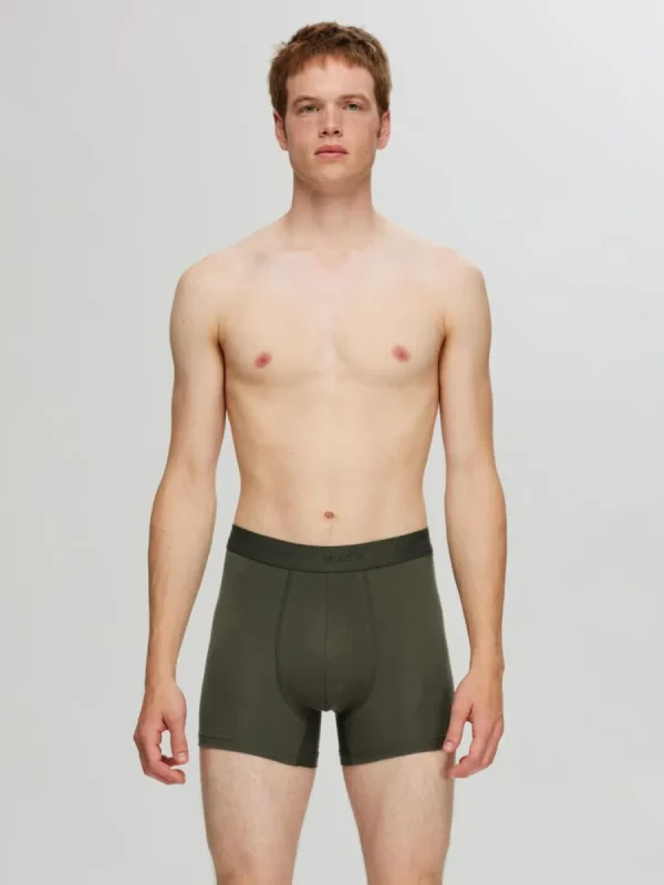 SELECTED 3-PACK KALSONGER Green Store