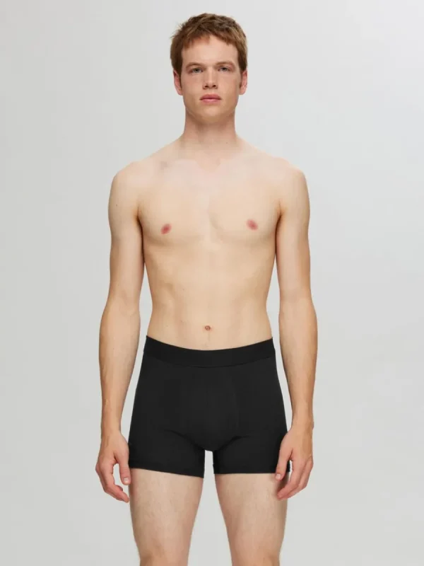 SELECTED 3-PACK KALSONGER Black Shop