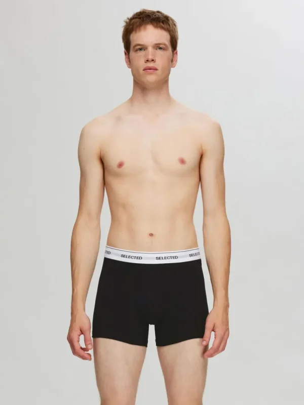 SELECTED 3-PACK KALSONGER Black Outlet