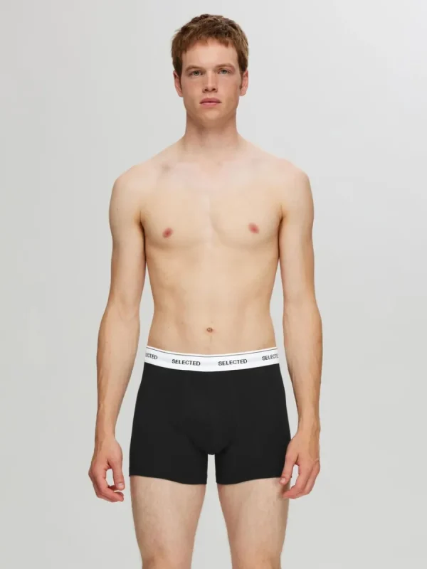 SELECTED 5-PACK KALSONGER Black Fashion