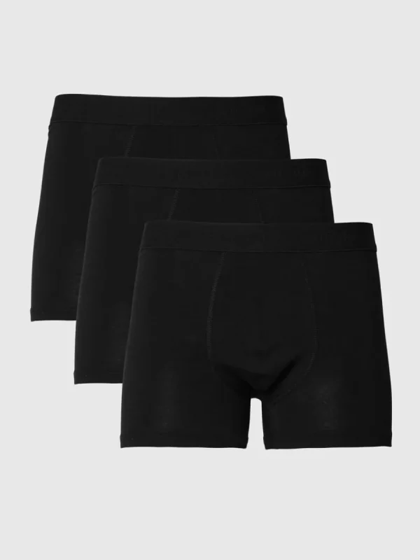 SELECTED 3-PACK KALSONGER Black Shop