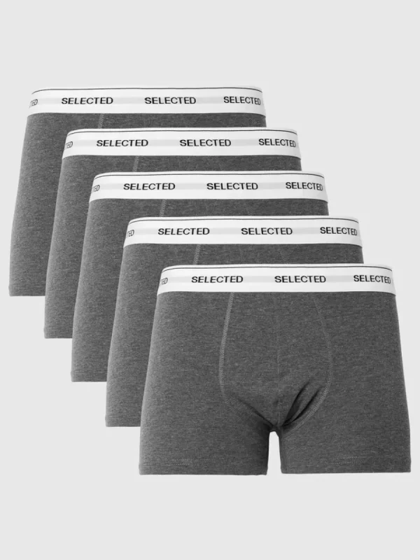 SELECTED 5-PACK KALSONGER Grey Flash Sale