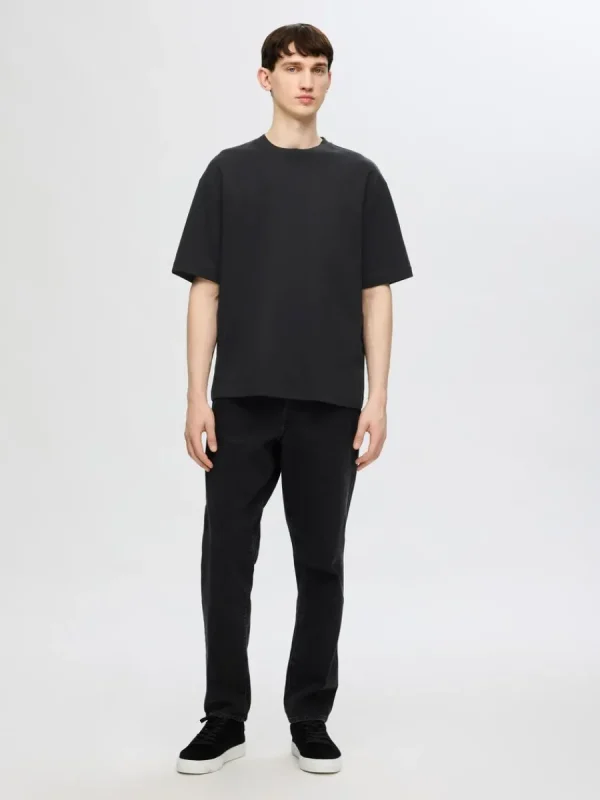 SELECTED 3-PACK RUNDRINGAD T-SHIRT Black Best Sale