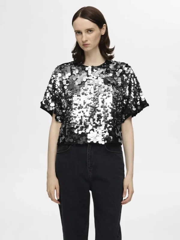 SELECTED PALJETT BESKUREN TOPP Silver Shop