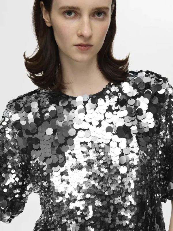 SELECTED PALJETT BESKUREN TOPP Silver Shop
