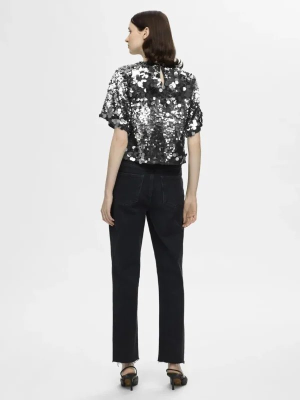 SELECTED PALJETT BESKUREN TOPP Silver Shop