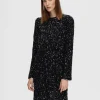 SELECTED PALJETT KORT KLÄNNING Black Best Sale