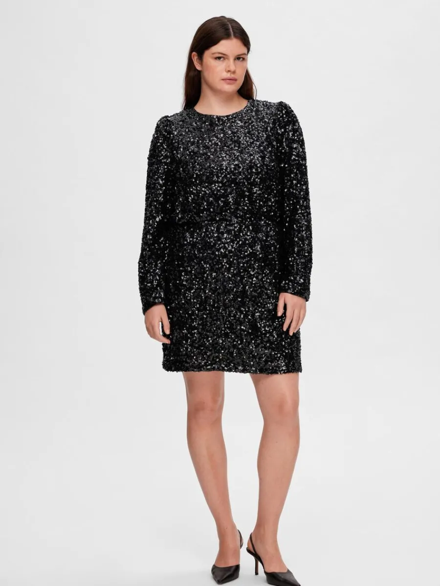 paljett_kort_klnning_7.webp SELECTED PALJETT KORT KLÄNNING Black Best Sale