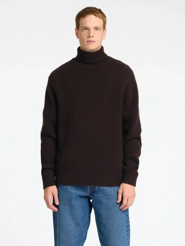 SELECTED POLOKRAGE TRÖJA Brown Online