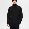 SELECTED POLOKRAGE TRÖJA Black Online