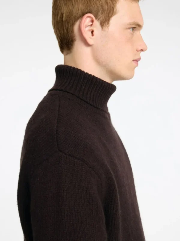 SELECTED POLOKRAGE TRÖJA Brown Online