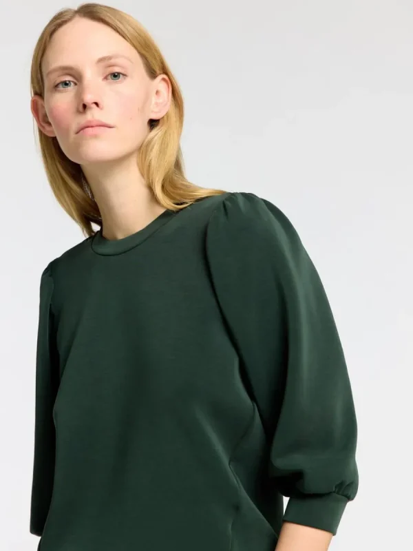 SELECTED PUFFÄRMAR SWEATSHIRT Green Sale