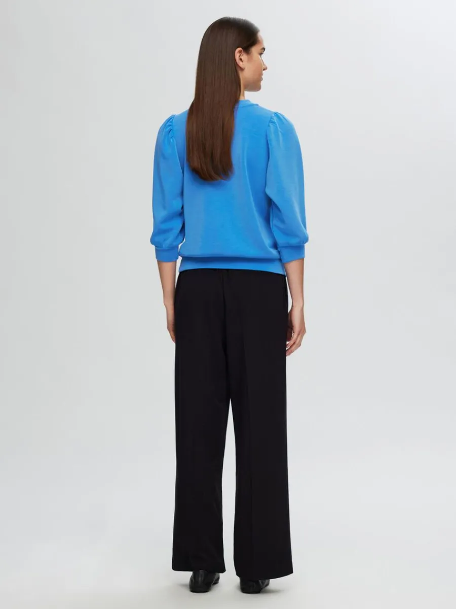 puffrmar_sweatshirt_4-5.webp SELECTED PUFFÄRMAR SWEATSHIRT Blue Best
