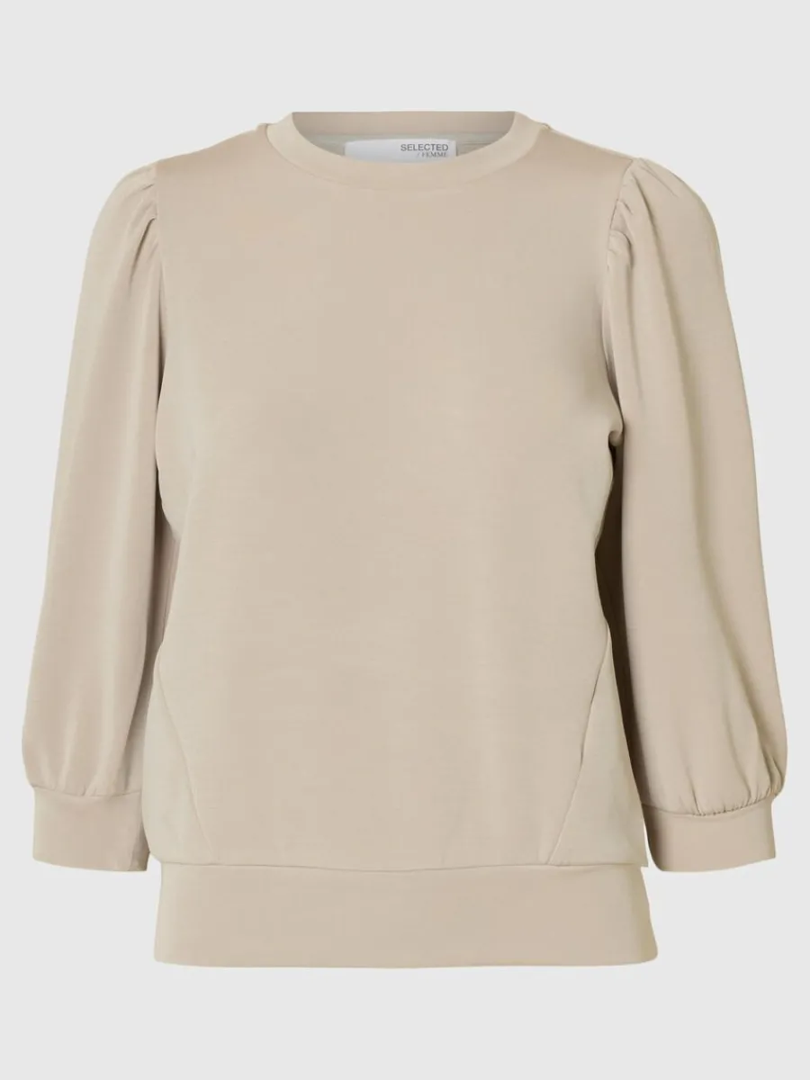 puffrmar_sweatshirt_5-3.webp SELECTED PUFFÄRMAR SWEATSHIRT Beige New