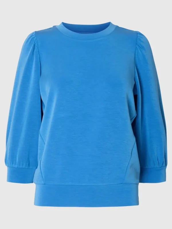 SELECTED PUFFÄRMAR SWEATSHIRT Blue Best