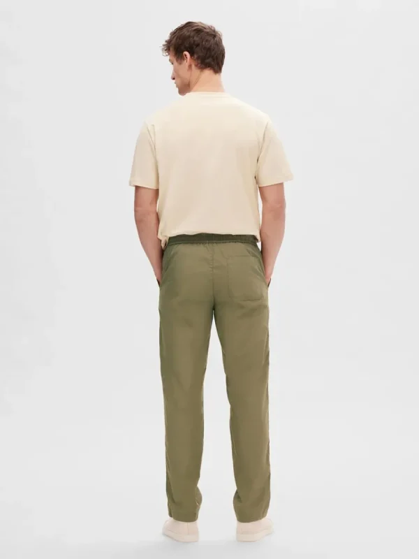 SELECTED 196 RAK PASSFORM BOMULL BYXOR Green Best