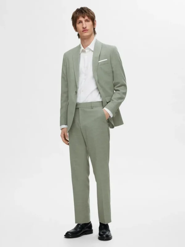 SELECTED RAK PASSFORM KOSTYMBYXOR Green Hot