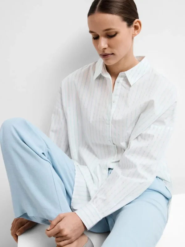 SELECTED RANDIG BOMULL SKJORTA White Online