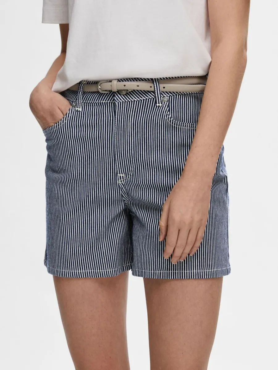 randig_jeansshorts_4.webp SELECTED RANDIG JEANSSHORTS Blue Cheap