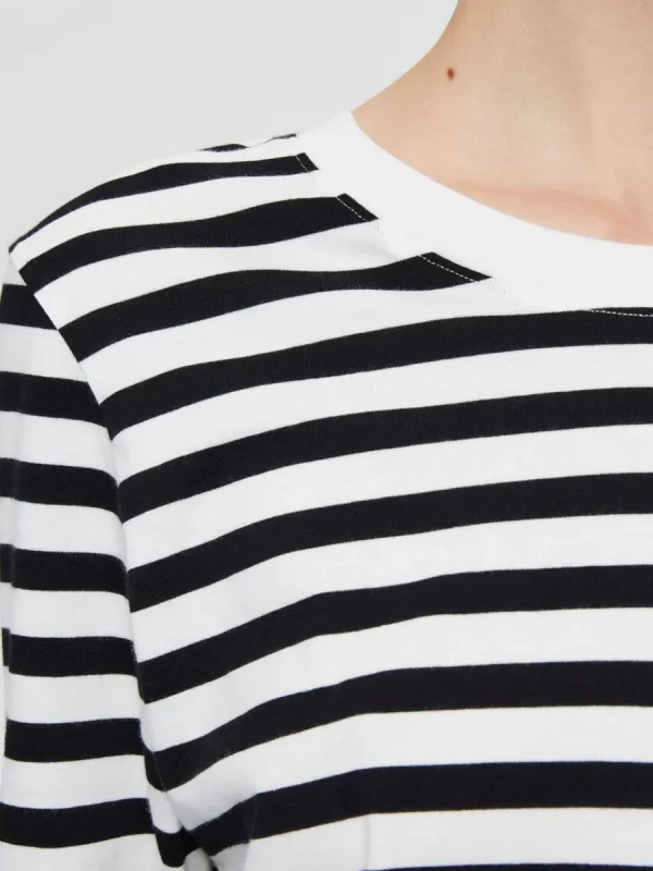 SELECTED RANDIG LÅNGÄRMAD T-SHIRT Black Sale