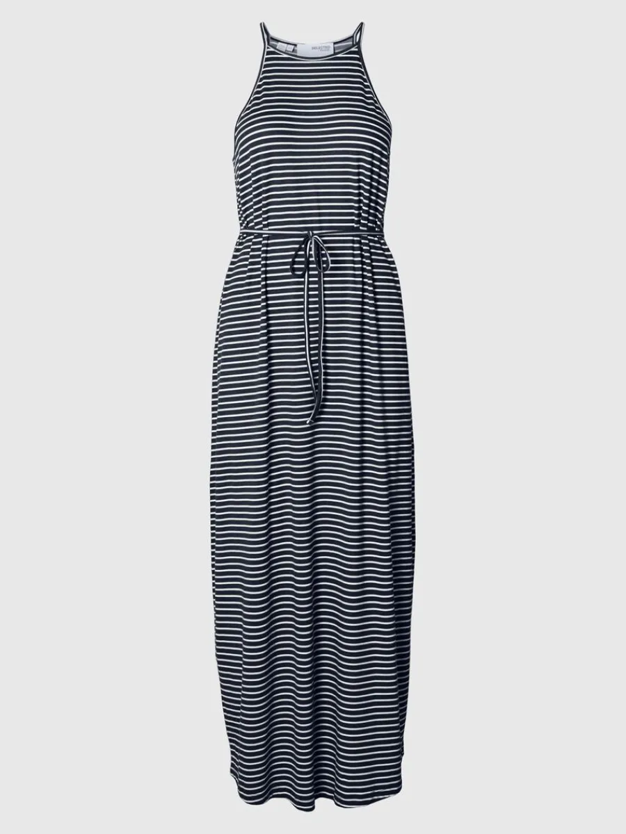 randig_maxiklnning_5.webp SELECTED RANDIG MAXIKLÄNNING Blue Best Sale
