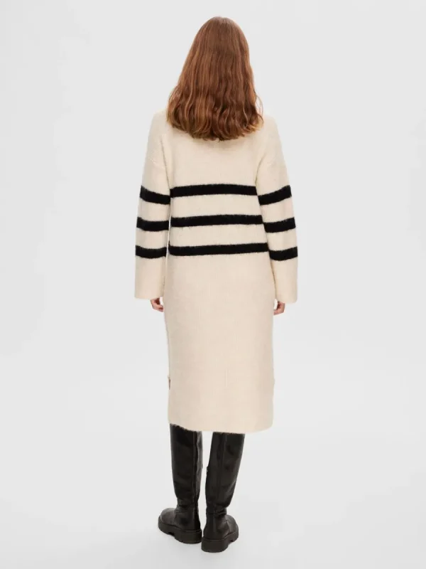 SELECTED RANDIG MIDIKLÄNNING Beige Online