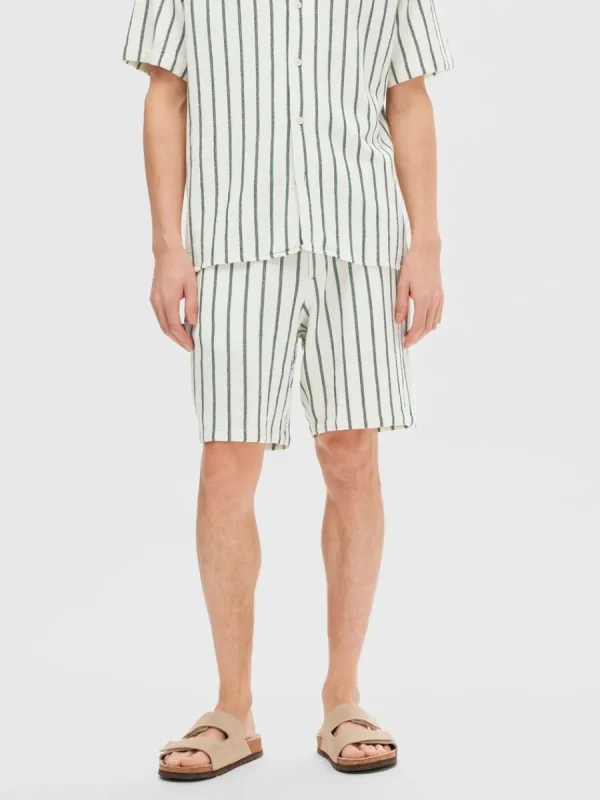 SELECTED RANDIG SHORTS Green Fashion
