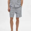 SELECTED RANDIG SHORTS Blue Hot
