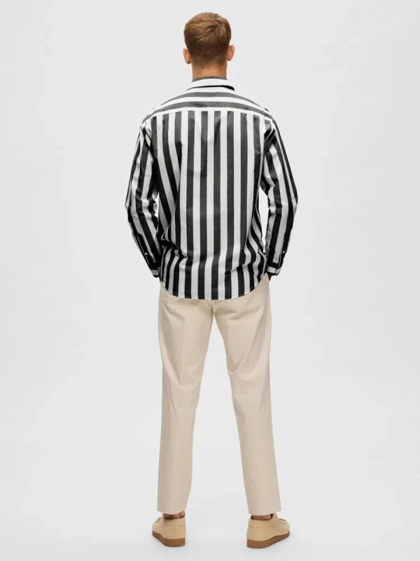 SELECTED RANDIG SKJORTA Black Best Sale
