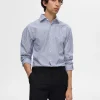 SELECTED RANDIG SLIM FIT-SKJORTA Blue Store