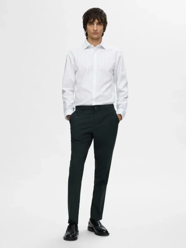 SELECTED RANDIG SLIM FIT-SKJORTA White Cheap