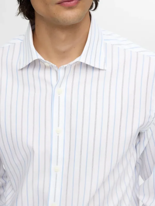 SELECTED RANDIG SLIM FIT-SKJORTA White Cheap