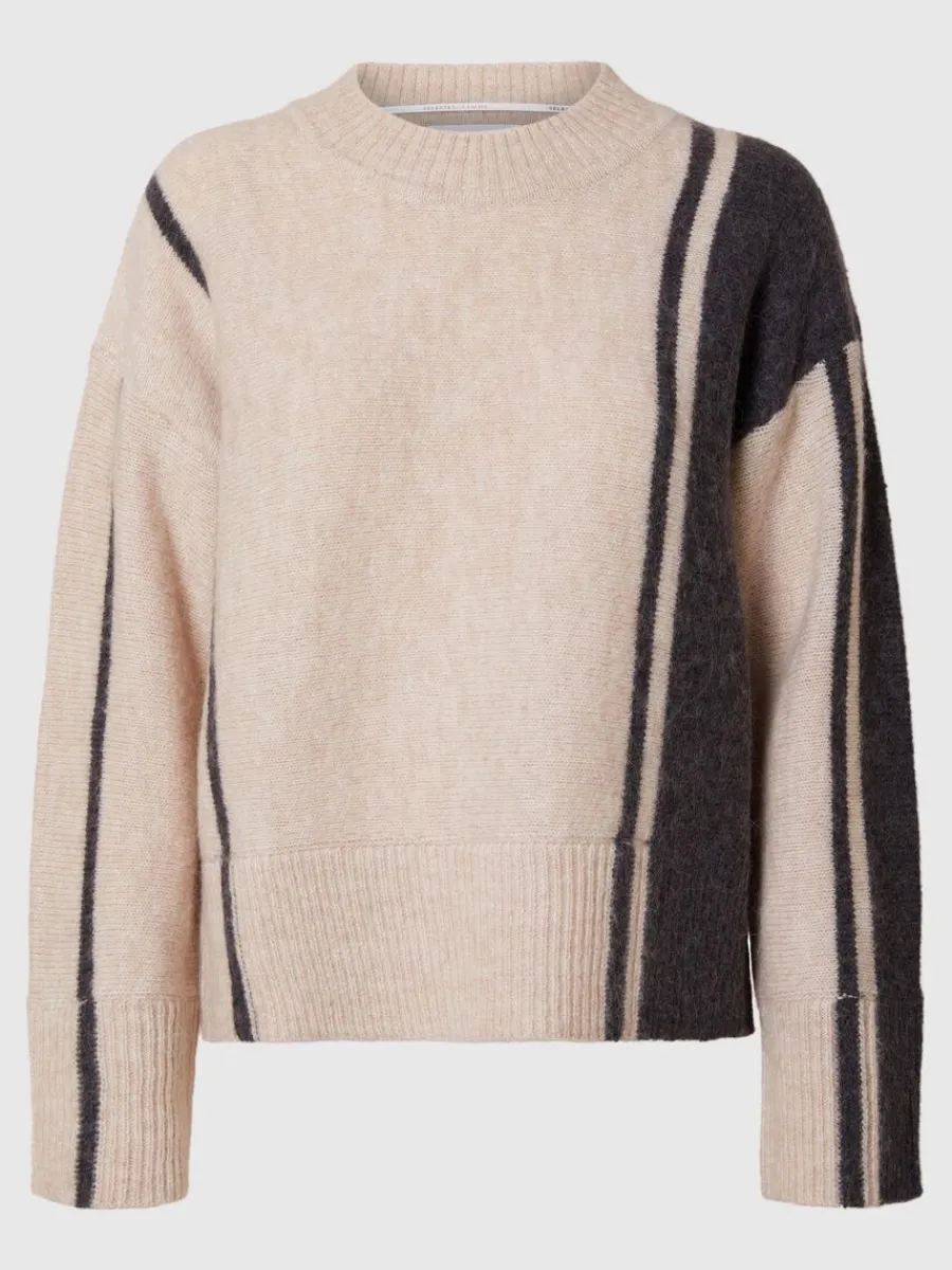 randig_trja_0.webp SELECTED RANDIG TRÖJA Beige Best