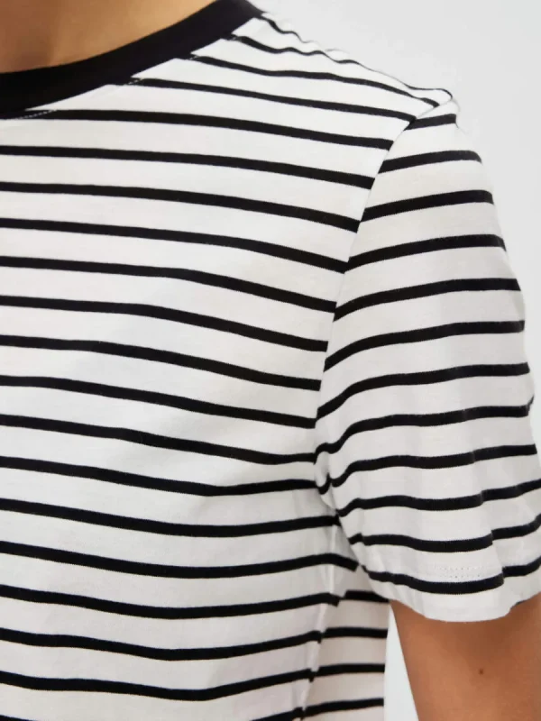 SELECTED RANDIG T-SHIRT Black Cheap