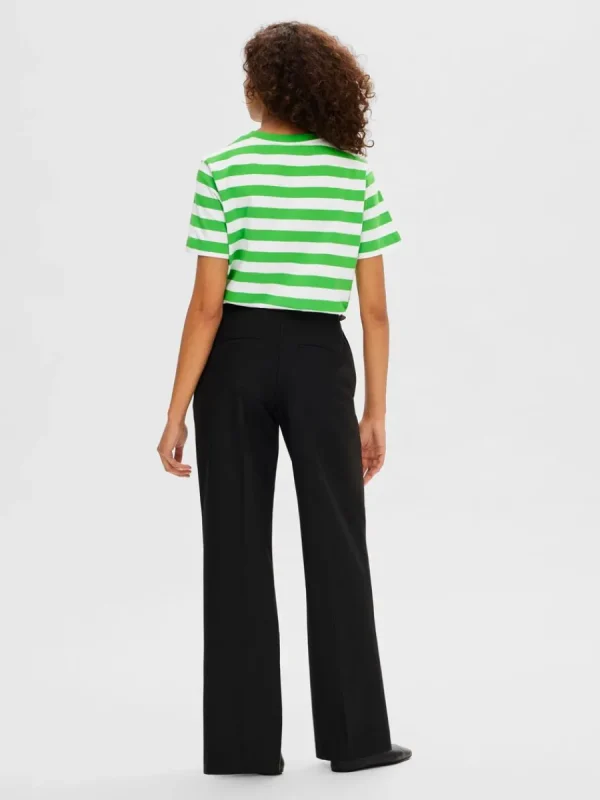 SELECTED RANDIG T-SHIRT Green Discount