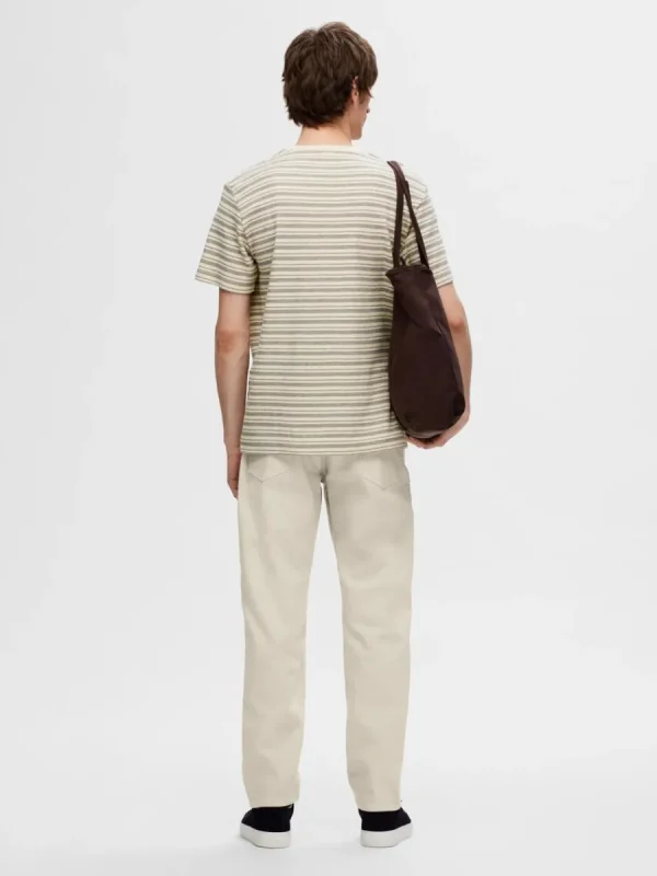 SELECTED RANDIG T-SHIRT Grey Store