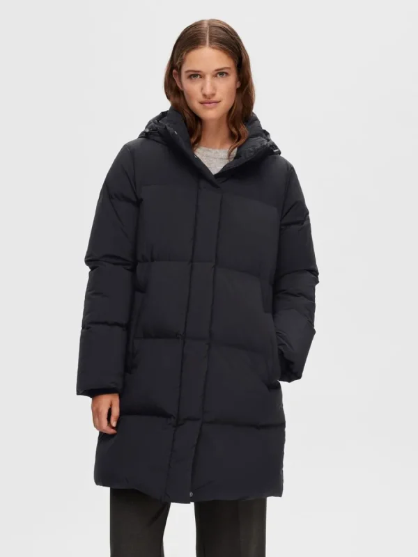 SELECTED RE:DOWN® VADDERAD JACKA Black Sale