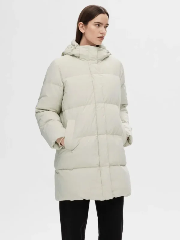 SELECTED RE:DOWN® VADDERAD JACKA Beige Best Sale