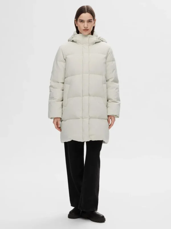 SELECTED RE:DOWN® VADDERAD JACKA Beige Best Sale