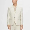 SELECTED REGULAR FIT ENKELKNÄPPT KAVAJ White Outlet