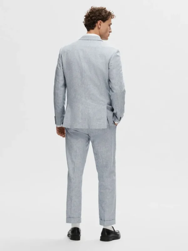 SELECTED REGULAR FIT ENKELKNÄPPT KAVAJ Blue Flash Sale