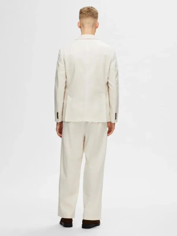 SELECTED REGULAR FIT ENKELKNÄPPT KAVAJ White Outlet
