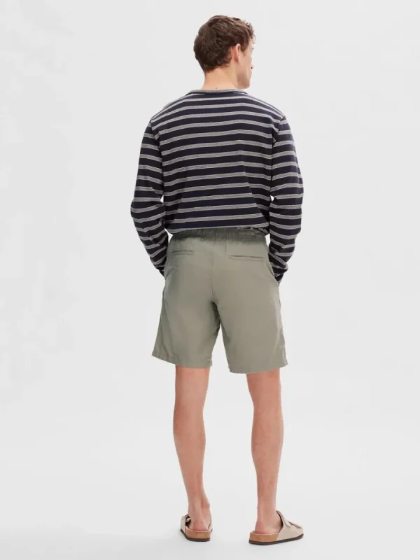 SELECTED REGULAR FIT SHORTS Green Best